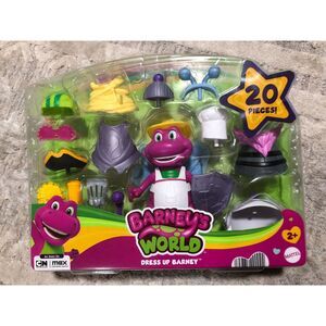 Barneys World Dress Up Barney Toy Mattel